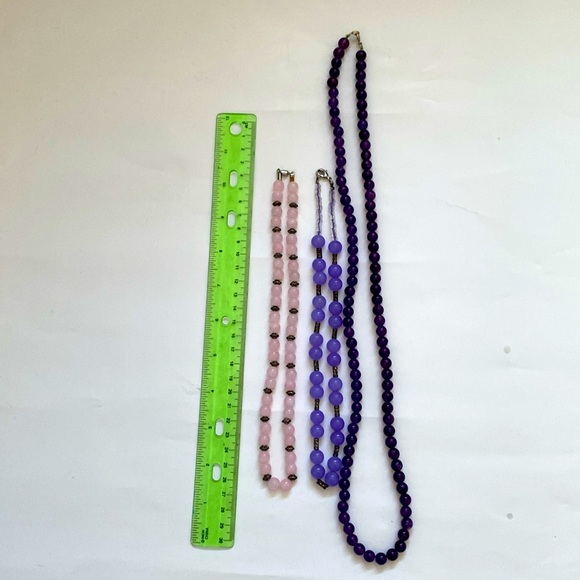 Assorted Semi-Precious Bead Bracelets - Picture 2 of 2